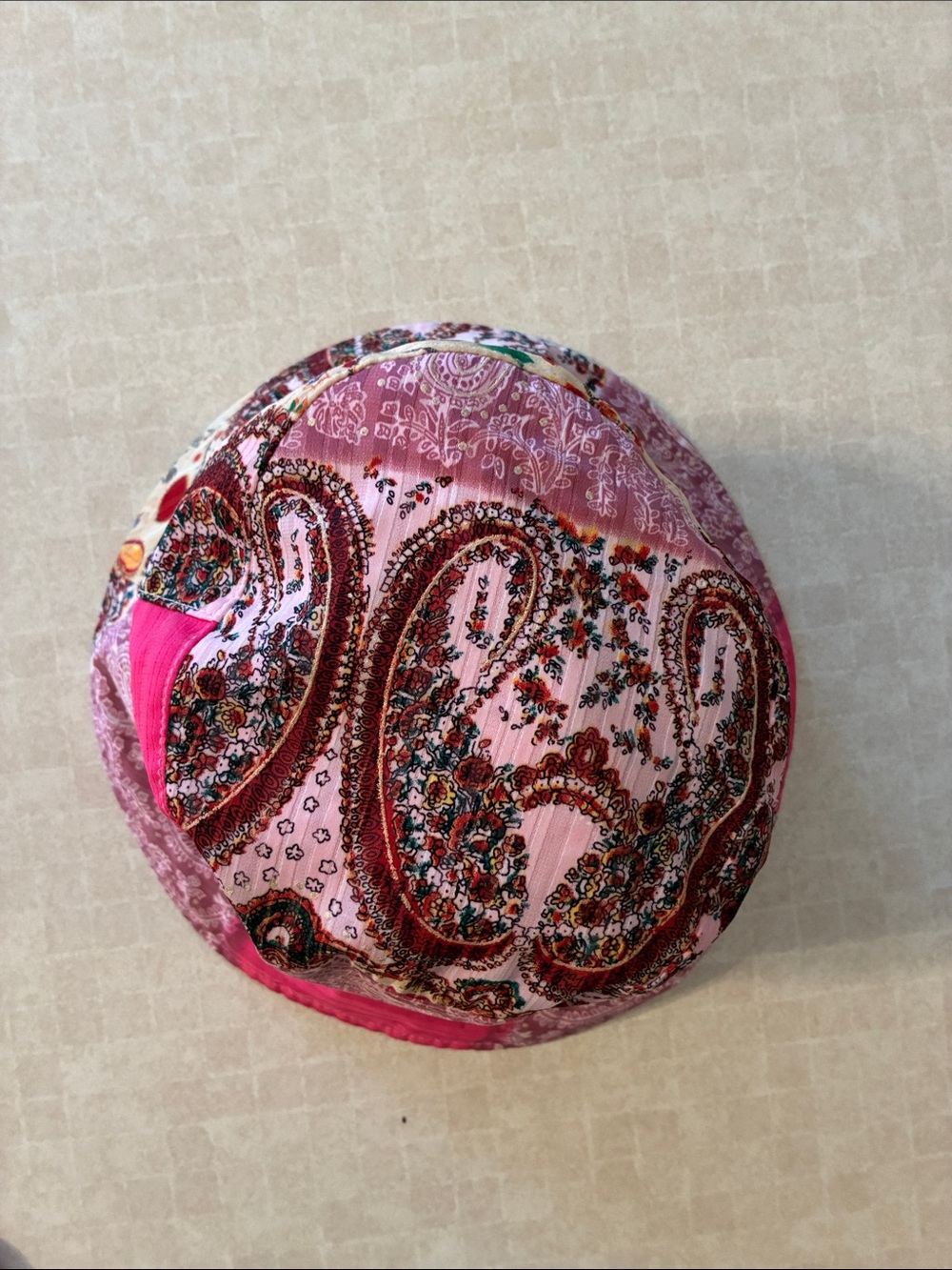 l.e.i. Pink Paisley Patchwork Bucket Hat - Picture 4 of 8